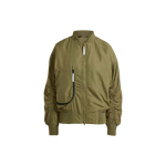 Adidas X Stella McCartney Koost&ouml;&ouml; Spordir&otilde;ivad Kootud Bomberjakk Naiste Jakk Tume Oliiviroheline IT5746 XS