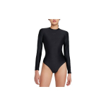 Jordan &Uuml;hev&auml;rviline Kootud Pikkade Varrukatega Bodysuit Naistele Bodysuits Must DD7061-010 S