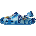 BAPE x Crocs Classic Clog Lastele ABC Camo - Sinised Laste Tossud 210285-4TB 33-34