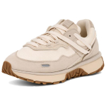 UGG Retrofi Kangas Veisenahast Split Nahk Moodsad Mugavad Libisemiskindlad Madalad Isa Kingad Naiste Tossid Beež 1167491-CERA 37