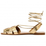 Zara Moodsad Lamedad Puur-Sandaalid Naiste Sandaalid Kuldne 12507310091 37