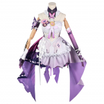 Castorice Cosplay Honkai Star Rail Castorice Cosplay Kost&uuml;&uuml;m N&auml;itusekleit &Uuml;likonnad Halloweeni peo rollim&auml;ngu riietus &Uuml;likonnad L 50-55kg beež