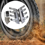 Motorcycle Front Fork Guard Easy to Install Sturdy Side Protector Protection Mudguard Sliders h&otilde;be