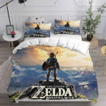 Anime Legend of Zelda Tekk Tekikate Voodikate Tekikate Padjap&uuml;&uuml;r 2-3 tk EL &Uuml;hene EL Kahene USA &Uuml;hene Komplektid Lapsed T&auml;iskasvanud EU Single 135x200cm