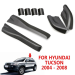 Auto katuseraami siini otsakate Korpuse vahetus Must Hyundai Tucson 2004-08 jaoks