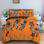Vana-Egiptuse tekikott Egiptuse s&uuml;mboliga voodipesukomplekt Vintage vaaraop&uuml;ramiid Boho tribal pol&uuml;ester tekikott 2/3 tk kuninganna 70x133cm 2pcs