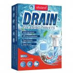 Torupuhastuse kihisevad tabletid Drenaaži ummistuse eemaldaja L&otilde;hnade neutraliseerija koduseks torustikuks 24pcs pipe cleaning tablets