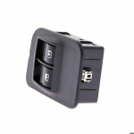 Interrupteur de l&egrave;ve-vitre &eacute;lectrique avant gauche compatible Peugeot Bipper, Tepee, Citro&euml;n Nemo - OEM 735518655 / 6490G8 must