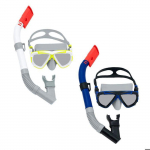 Ensemble Masque et Tube - BESTWAY - 24053 - Multicouleur - Adulte - &Eacute;tanche aux fuites puhas