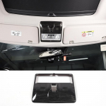 For land rover Discovery 4 2010-2016 ABS Black wood grain Car Front Reading Light Cover Trim sticker Car Black wood grain