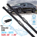 Auto esipuhasti hari Volvo S90 2016 2017 2018 2022 esiklaasi esiklaasi tarvikud aknaharjad RHD
