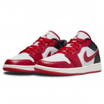 Air Jordan 1 Low 'White Gym Red' Naiste - DC0774-160 EU 36.5 valge/punane