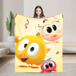 Kus on Chicky Tekid Reisimiseks Flanellist Visketekk Magamistuppa Pehme Soe Kohandatav DIY Kvaliteetne Voodikate S&uuml;nnip&auml;evakingitus 30x40in