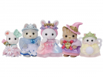 Sylvanian Families L&otilde;bustuspargi Nukk Beebi Printsess ST Mark Vanus 3 ja M&auml;nguasi Sylvanian Ajastu [Unistuste V&auml;rviline Komplekt] Co-74 Sertifitseeritud, &Uuml;les, Nukumaja,