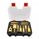 3-12/4-20/4-32mm Astmeline Koonuspuur Kuusnurkne HSS Metallist Ava L&otilde;ikur K&otilde;rge K&otilde;vadusega Roostevastane Puurimist&ouml;&ouml;riistad Puidust Laud kuld