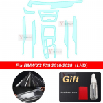 For BMW X1 F48 X2 F39 2016-Present Accessories interior Thin film transparent TPU Protective Film Anti-Scratch Sticker X2 F39 LHD