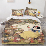Lumivalge Anime Voodipesu Komplekt Tekikott 100% Pol&uuml;ester Sobib Lastele ja T&auml;iskasvanutele 3-osaline Komplekt 1 Tekikott EU Single(135*200cm)3pcs