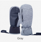 Mehed Naised Talisuusatamine Lumelauaga s&otilde;itmine Puuteekraan Veekindel termiline Paks Lumekindad Mootorsaani Kindad Must Valge Hall XL hall v&auml;rv