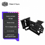 Cooler Master vertikaalne graafikakaardi hoidiku komplekt V3 must v&auml;rv