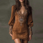 women's fashionable long-sleeved elegant dress M kollane