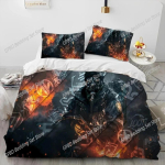 Cs Go M&auml;ngija Counter Strike Voodipesukomplekt Magamistuba Pehme Kaasaegne Voodikate Mugav Tekikott Tekikate Ja Padjap&uuml;&uuml;r US Twin(172*218cm)3pcs