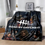 3D m&auml;ng D-Dead By Daylight Prinditud Tekid Laste Soe Tekk Pehme Ja Mugav Tekk Kodu Reisi Tekk S&uuml;nnip&auml;evakingitus 130x150cm