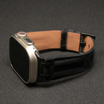 Nahkrihm Apple Watch Ultra3 2 49mm 46mm 45mm 44mm Meestele Elegantne Rihm Iwatch Series 11 10 9 8 7 6 5 4 SE3 Tarvikutele 49mm 46mm 45mm 44mm must