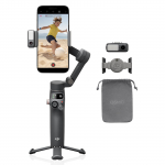DJI Osmo Mobile 7P nutitelefoni gimbal-stabilisaator koos natiivse nutitelefoni kiirpikendusvardaga, 10 tundi ja nutitelefoni laadimine (iPhone/Android) must