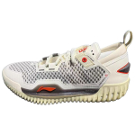 Li Ning BadFive 3 Low Fabric Abrasion Resistant Cushioning Low top Basketball Shoes Men's White ABFU005-78 39 gray