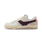 Li Ning Zhengrong 92S Cushioning, Wear Resistant Low top Skateboard Shoes Women's White Red AEPU008-2 36