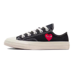 Converse x Comme des Gar&ccedil;ons PLAY Chuck 70 Ox 'Single Heart Black' A08806C 33