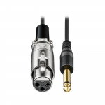 XLR Mikrofonikaabel Emane Mono Standard D&uuml;naamilistele Mikrofonidele ja V&otilde;imenditele Audio-Technica AT-MI09/3.0 3.0m (XLR 6.3mm pistik) Mikrofonid, Helipuldid,