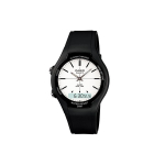 CASIO Meeste YOUTH Valge K&auml;ekell AW-90H-7E AW-90H-7E Black Watch Case White Dial