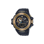 CASIO Meeste MASTER OF G-SEA Seeria Must Kell GWN-1000GB-1A GWN-1000GB-1A Black Gold Watch Dial