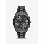 Michael Kors Suur Lexington Musta Tooniga K&auml;ekell MK9154 must