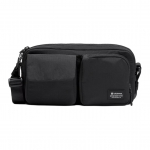 Lululemon mitmetaskuline 2,5L reguleeritava rihmaga lukuga crossbody kott Meeste kotid Must LU9CMCS-0001 Black/BLK