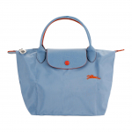Longchamp Le Pliage Club Nailonist L&uuml;hikese K&auml;epidemega Pelmeenikott Naiste &Otilde;lakott Udusinine 1621619564 Mist Blue