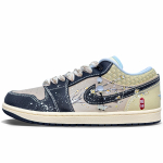 Jordan Air Jordan 1 libisemiskindlad libisemiskindlad madalad vintage korvpallijalan&otilde;ud meestele Ecru HQ3437-101(Team501-) 41