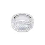 Swarovski Dextera Moetrend Kaheksakantne Roodiumiga Pinnatud S&otilde;rmus Naiste s&otilde;rmus Valge 5651363 55