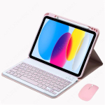 Klaviatuurikate iPadile 10.2 7 8 9. 10. p&otilde;lv Funda Pro 11 Air 4 5 3 2 10.9 9.7 10.2 10.5 Vene Hispaania Klaviatuurikatted For iPad 5 6