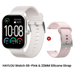 HAYLOU Watch S6 nutikell 2,01 HD-ekraaniga nutikell Bluetooth-h&auml;&auml;lek&otilde;ned IP68 Veekindel Fitnessi j&auml;lgimine Nutikell
