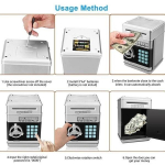 Parool Rahakast Elektrooniline hoiup&otilde;rsas ATM Sularaha M&uuml;ntide S&auml;&auml;stukast Sularahaautomaat Panga Seif Automaatne Sissemakse Pangat&auml;ht j&otilde;ulukingitus