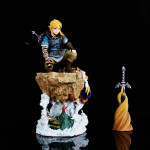 ZELDA LEGEND: TEARS OF THE KINGDOM LINK 38cm Anime PVC Tegevuskuju M&auml;nguasi M&auml;ngu Kuju Kaunistus Kogutav Kuju Nukk Kingitus With Retail Box
