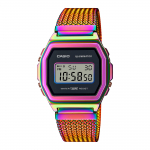 Casio Meeste Roostevabast Terasest Veekindel Alarmi Kvartsikell A1000PRW-1 must