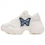 PUMA Pulsar kiil BUTTERFLY Moetrend Kulumiskindel Madala s&auml;&auml;rega Paks tald Tennised Naiste Valge 400976-01 37