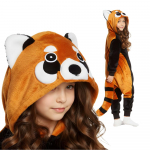 Pijama &Uuml;hesosaline Kigurumi Kost&uuml;&uuml;m R&uuml;&uuml; Lapselik Rebane Panda Lapsed 95 - 105Cm