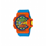 G-Shock Casio YOUTH seeria Lego m&auml;nguasja v&auml;rviga sobivus moe trend retro kontrastv&auml;rv klassikaline osuti topeltn&auml;idik p&otilde;rutuskindel antimagnetiline GA-400-4 sinine