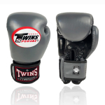 6 v&auml;rvi Twins 8OZ 10OZ 12OZ 14OZ 16OZ t&auml;iskasvanute laste PU nahast l&ouml;&ouml;gikindlad l&ouml;&ouml;gipoksikindad Karate Muay Thai MMA poksikindad 8oz hall v&auml;rv