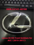 ACC-ga [ 53141-48100 ] Esiv&otilde;re embleemi jaoks 2015-2017 Lexus ES / RX 2015 must