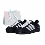 Adidas Originals Superstar 2 Amortisaatsioon Kerge Amortisaatsioon Kerge Madal Ketsid Rulaketsid Naiste Must Valge JH9977( team631- KOTT) 36⅔